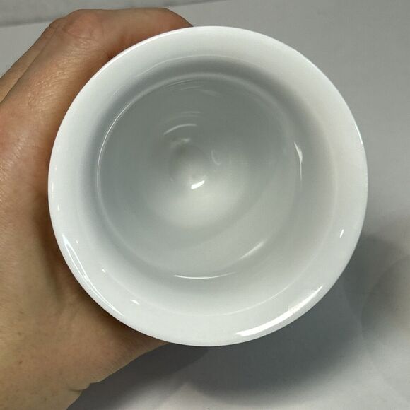 2010 Starbucks Logo Christmas Red Snowflakes Ceramic Tumbler Mug with Lid - Picture 5 of 6